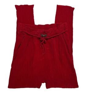 Marsha Brander for Componix Vintage Textured Leggings Red Women's 12 Bohemian